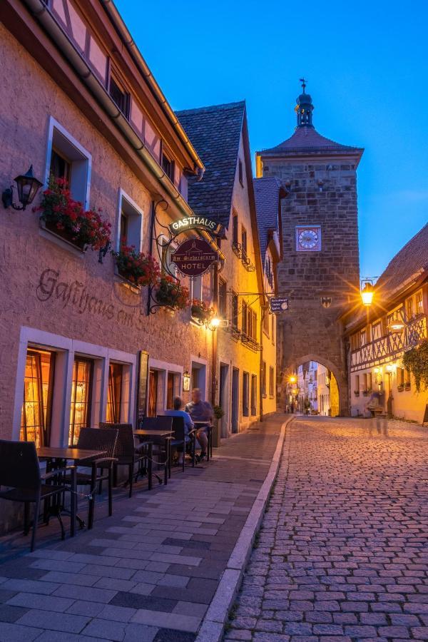 Hotel Am Siebersturm Rothenburg ob der Tauber Ngoại thất bức ảnh