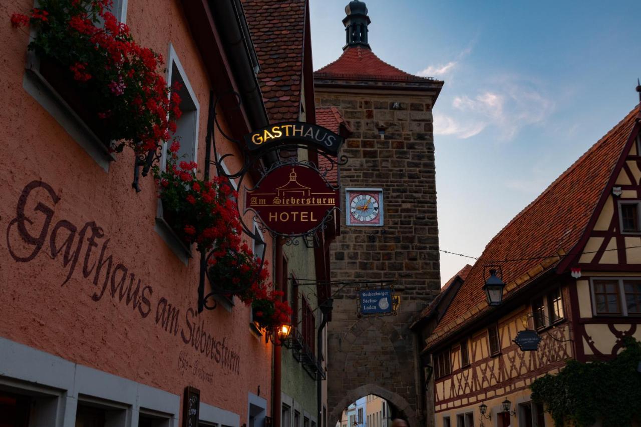 Hotel Am Siebersturm Rothenburg ob der Tauber Ngoại thất bức ảnh
