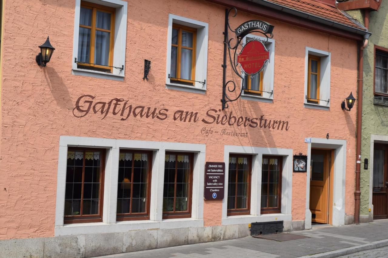 Hotel Am Siebersturm Rothenburg ob der Tauber Ngoại thất bức ảnh